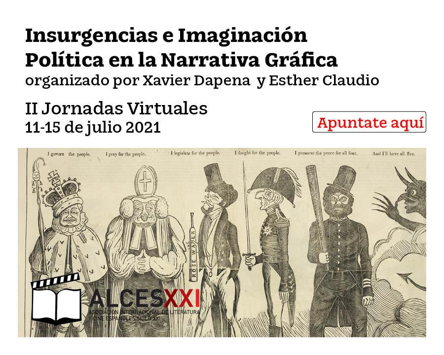 II Jornadas Virtuales 2021: Seminario Insurgencias e Imaginación Política en la Narrativa Gráfica